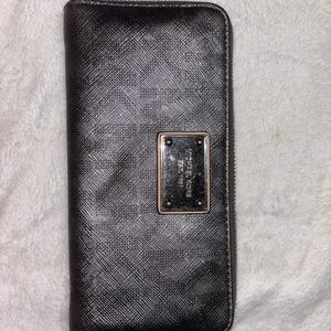 Michael Kors  Silver and Black wallet